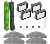 Kit de accesorios de aspiradora para Robot aspirador Combo I5, I5 +,J5, J5 +, 4 almohadillas para frigona