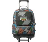 Totto Mochila infantil ruedas Multisport -Dimensiones:33 x 47.5 x 20 cm-Material:Poliester