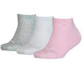 Calcetn PUMA KIDS PLAIN SNEAKER 3P 701231273 001 Rosa