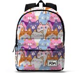 Oh My Pop Kittens Mochila HS FAN 2.2, Multicolor