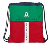 Safta Saco Plano Benetton United Producto Oficial Producto Escolar Niños y Niñas Mochilas Infantiles