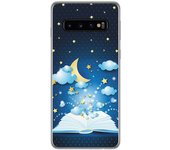 Tumundosmartphone FUNDA de GEL TPU para Samsung Galaxy S10 Plus diseño Libro Cuentos Dibujos