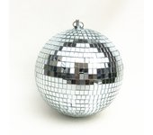 Disco Mirror Ball Party Shiny Ball Stage Light Rotating Glass Ball Retro Reflective KTV DJ Lights Home Christmas Decoration 2024