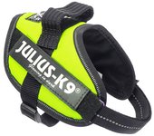 Arnés Julius-K9 IDC, Mini-Mini/S, 40–53 cm/22 mm, Amarillo Neón