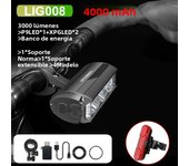 NEWBOLER Bicycle Light Front 10000mAh Bike Light  6000Lumen Waterproof Flashlight USB Charging MTB Road Cycling Lamp Accessories