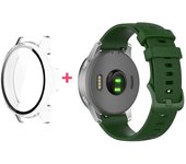 YIFILM Silicone Watchband+PC Case For Garmin Active 5 Wristband Bracelet Garmin Vivoactive 5F Orerunner 965