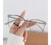 Trendy Office Anti Blue Light Glasses Women Fashion Retro Cat Eye Optical Eyeglasses Blue Rays Blocking Eye Protection Eyewear