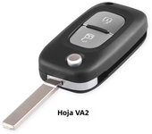 KEYYOU Filp Remote Key Shell 2/3 Buttons Case For Renault Clio 3 Kangoo Master Modus Twingo 2006-2016 Replacement Uncut Blade