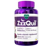Vicks Zzz Quil Natura Melatonina + B6 60 Gominolas