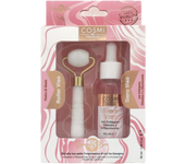 Everlyx - Set facial Cosmi Premium con roller de jade y sérum con colágeno, vitamina C y niacinamida para piel luminosa y tonificada ✅ Envíos España y Portugal en 24/48 horas