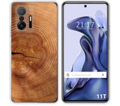 Funda Silicona para Xiaomi 11T 5G / 11T Pro 5G diseño Madera 04 Dibujos