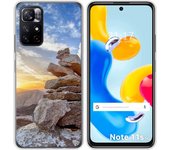 Funda Silicona para Xiaomi Redmi Note 11s 5G diseño Sunset Dibujos