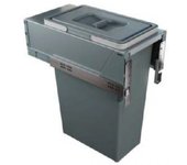 Cubo Basura Block 2.0 M300 35L Antrac - Estructura Metálica de Acero