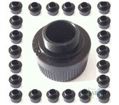 K RAIN Pack 50 Adaptadores 1/2'' Hembra para Toberas Riego. Rosca Superior para Toberas y Aspersores Rain Bird, Hunter, KRain