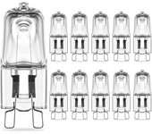 Lámparas Halógenas G9 60W 2800K Blanco Abierto 750lm Transparente Bombilla Cápsula G9 Regulable