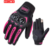 Suomy Summer Motorcycle Gloves Men Women Motorcyclist Gloves Breathable Touchscreen Moto Biker Cycling Gloves S-XXL