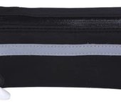 Riñonera Deportiva para Correr Negro - Bolsa Invisible y Soporte para Botella de Agua