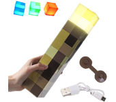 Brownstone Torches Flashlight LED Night Light USB Rechargeable Bedroom And Living  Decorative Light With Buckle Kids Gift