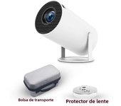 DITONG Projector HY300 PRO 4K Android 11 Dual Wifi6 260ANSI Allwinner H713 BT5.0 1080P 1280*720P Home Cinema Outdoor Projetor