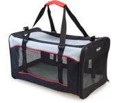 Transportín/bolsa "deluxe"  - 46 x 25,5 x 26,5 cm - Para perros pequeños  y gatos