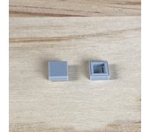200PCS 1x1 Bricks Flat Tile Smooth 1*1 Building Blocks DIY Educational Creative Parts Toy for Kids Compatible 3070
