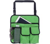 Silla apoyabrazos organizador Silla de playa colgante bolsa de almacenamiento bolsa de aperitivos con 4 bolsillos para silla de camping plegable al aire libre
