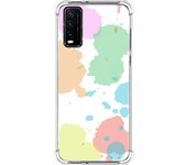 Funda Silicona Antigolpes para Vivo Y20s / Y11s diseño Acuarela 05 Dibujos