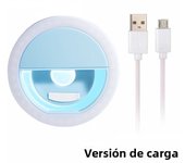 USB Powered LED Selfie Ring Light with Phone Lens for iPhone Samsung Xiaomi Huawei Mobile Phone Photography Selfie Lamp Accessor
