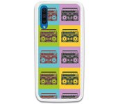Funda compatible con Samsung Galaxy A70 - Radiocasettes Colores