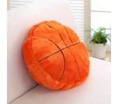 Cojín de baloncesto de peluche, cojín de pelota suave, pelota deportiva interactiva, decoración creativa, decoración