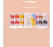 with Water Brush Pen Watercolor Paint Set Solid 8/12/18/28/36/48 Painting Pigment Set Plastic Box Watercolor Pigment