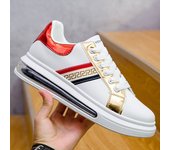 Zapatos blancos para hombre de primavera y verano, zapatos con colchón de aire que combinan con todo para estudiantes novedad