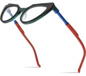 Montura de gafas de acetato HEPIDEM para mujer, gafas Retro de moda con forma de ojo de gato, gafas H9369 2024