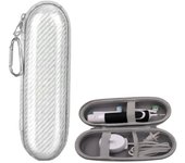 BIT Caja de almacenamiento de cepillo de dientes eléctrico EVA, carcasa dura, Estuche De Viaje para cepillo de dientes vacío, gran capacidad, resistente a impactos