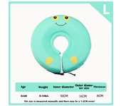 Flotador No inflable para Bebé, anillo de Cuello, paño 3D suave, Juego Infantil de flotación para Piscina, anillos de Nación para Bebé, herramienta de apridación