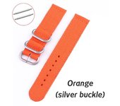 Nylon Band 18mm 20mm 22mm 24mm Repment Watch Strap for Samsung Gear Amazfit MOTO Universal Knit Bracelet with Pins