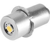1W P13.5S Led Flashlight Bulb, 100~110LM 2700~7000K Replacement Bulb Torch Lamp Emergency Work Light(3V)