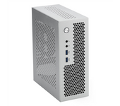 A09 HTPC Computer Case Mini ITX Gaming PC Chassis Desktop Chassis USB3.0 Computer Case Home Computer Case Silver