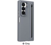 Shockproof Phone Case with Built-in Tempered Glass For Samsung Galaxy Z Fold 6 5 4 3 Two-Way  Stand & Ultra Smooth Touch Cover