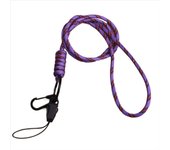 Outdoor Keychain Paracord Keychain Neck Strap Parachute Cord Umbrella Rope Keyring ID Card Phone Straps Cellphone Lanyard