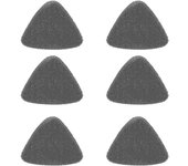 6 Recambios para mopa Triangular 360º Mopas de Limpieza Suelos, Mopa Triangular Giratoria, Fregona Microfibra