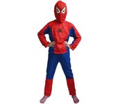 Kids Boys Spiderman Cosplay Costume Mask Superhero Masquerade Dress Party Wear