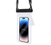 Transparent Mobile Phone Waterproof Bag Sealing Strip Double Warehouse Underwater Dry Bag Buckle PVC Swimming Waterproof Bag