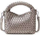 Ladies' fashionable small woven bag, fashionable handmade mini handbag, travel beach bag