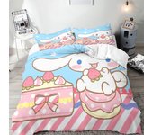 Cinnamoroll Duvet Cover 3D Printed Full Size Microfiber Bedding Set Room Dedicated Bedroom Decor