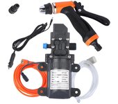 Car Wash 12V Car Washer Gun Pump High Pressure Cleaner Car Care Portable Washing Machine Electric Cleaning Auto Device
