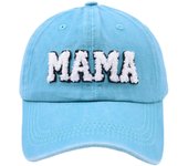 Sombrero de la mamá de las mujeres, regalo para la mamá, ajustable Retro vieja gorra de béisbol mamá carta bordada