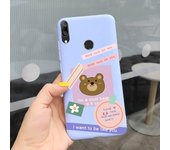 For Huawei Y7 2019 Case DUB-LX1 6.26 inch Luxury Silicone TPU Phone Protection Back Cover For Huawei Y 7 HuaweiY7 2019 Bumper