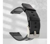 20mm 22mm Quick release Leather Strap for Samsung Galaxy Watch 3 Active2 40 44mm huawei watch gt 2 WatchBand 18 24mm Band