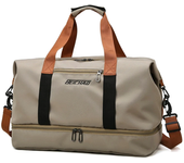 Bolso de Viaje de Gran Capacidad Separación Seca-Húmeda Ideal para Deportes y Fitness
